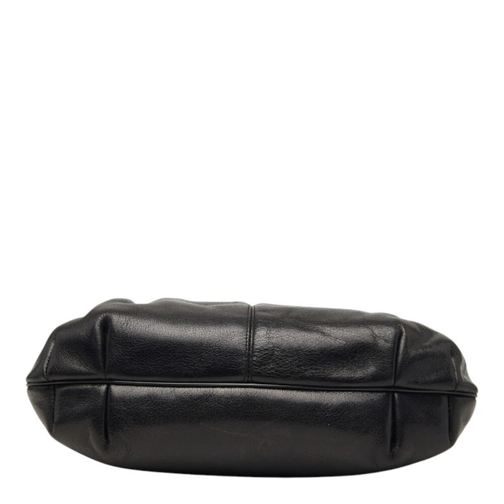 CHRISTIAN DIOR Black Leather Shoulder Bag - Picture 3 of 8
